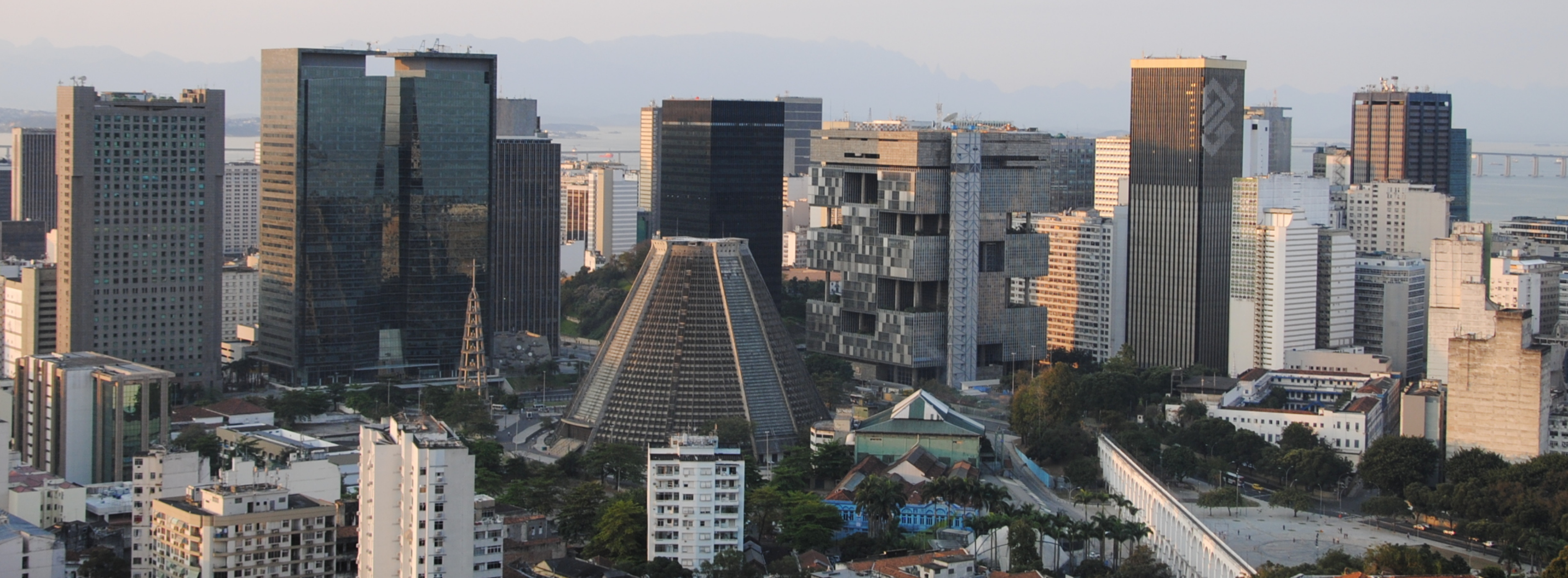 Vista panoramica do Centro do Rio de Janeiro