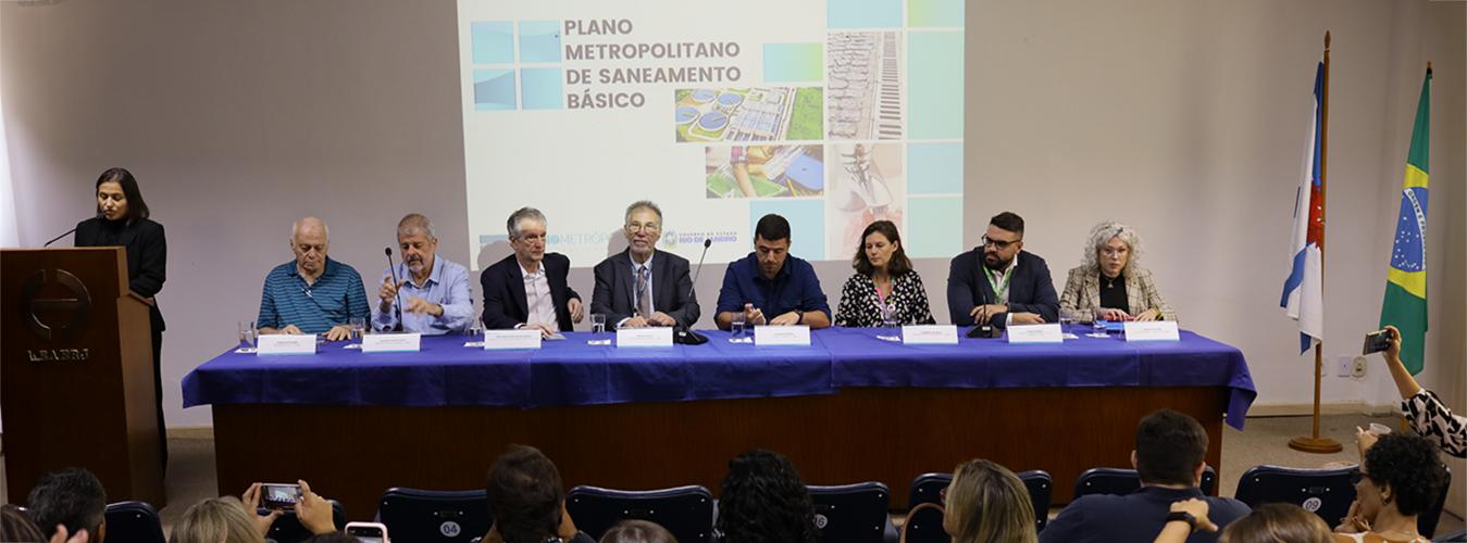 Instituto Rio Metrópole promove seminário do Plano Metropolitano de Saneamento Básico